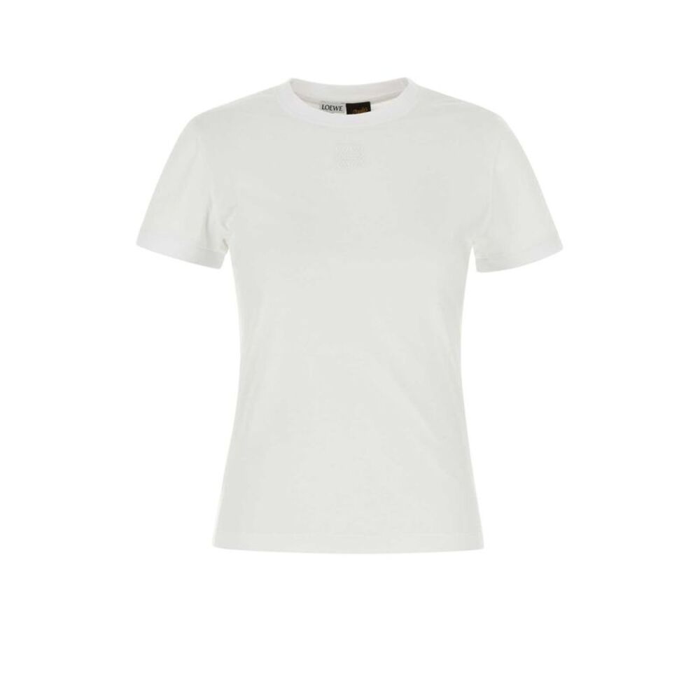 Loewe Paula's Ibiza Women White Cotton Paula S Ibiza T-Shirt